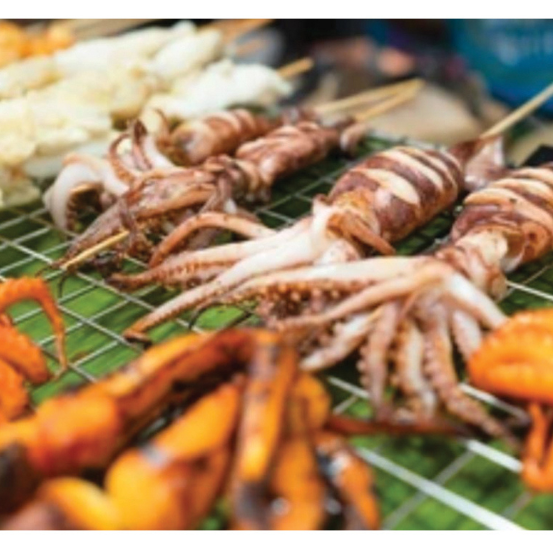 Seafood BBQ with Thai Sauce