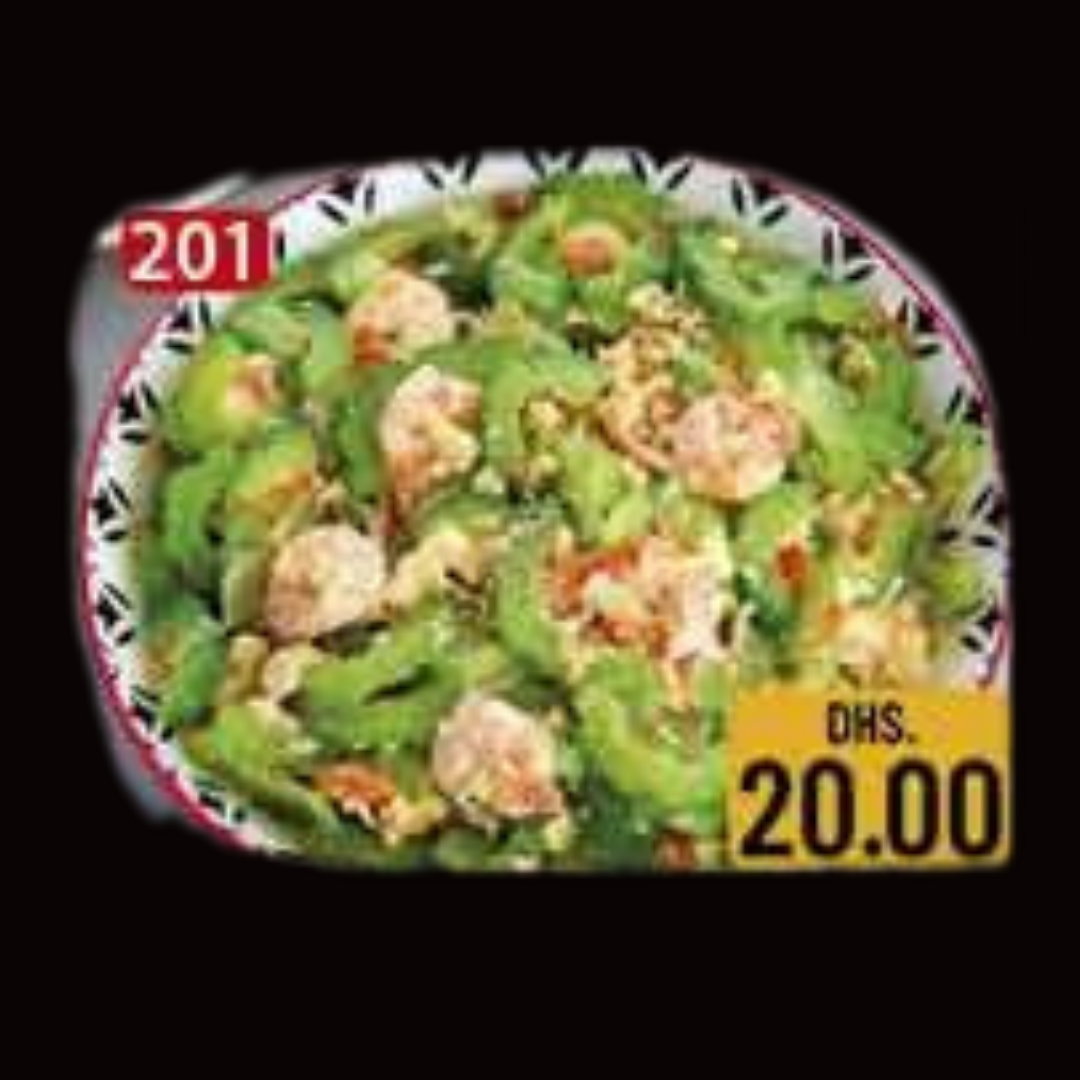Prawns Corn Ampalaya