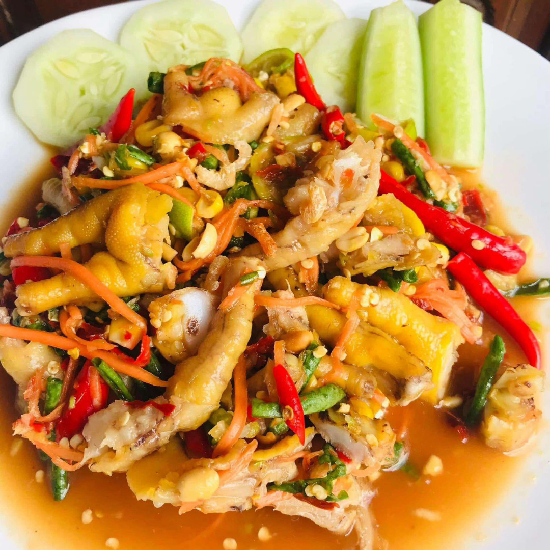 Thai Chicken Leg Salad