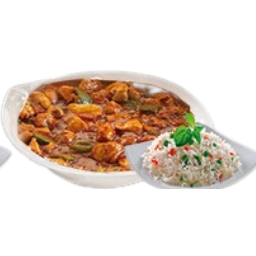 Chicken Shashlick with Rice